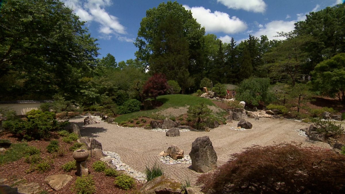 Blevins Japanese Garden at Cheekwood Estate and Gardens on NPT's Volunteer Gardener