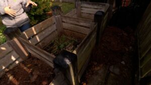 Residential Composting System on NPT's Volunteer Gardener